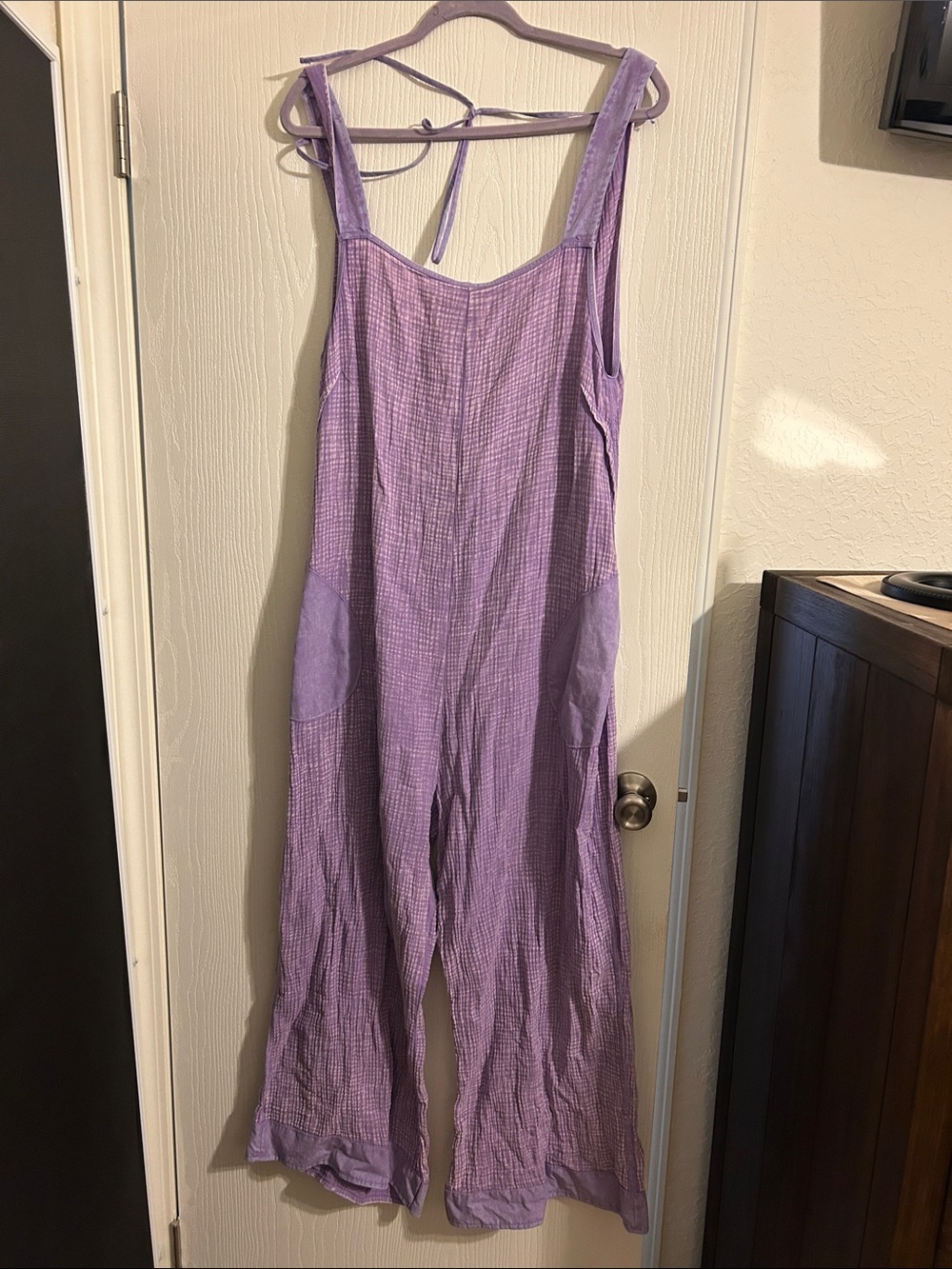 Lilac Gauze Jumpsuit